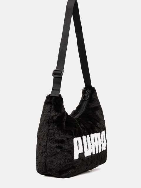Puma torebka Up Faux Fur kolor czarny 91869