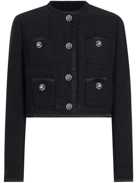 Dolce & Gabbana bouclé jacket - Black - zdjęcie produktu nr 1