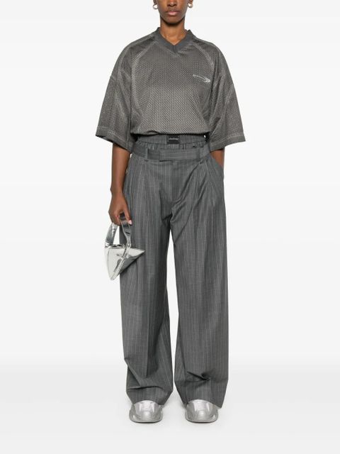 Alexander Wang boxer-detail pleated trousers - Grey - zdjęcie produktu nr 2