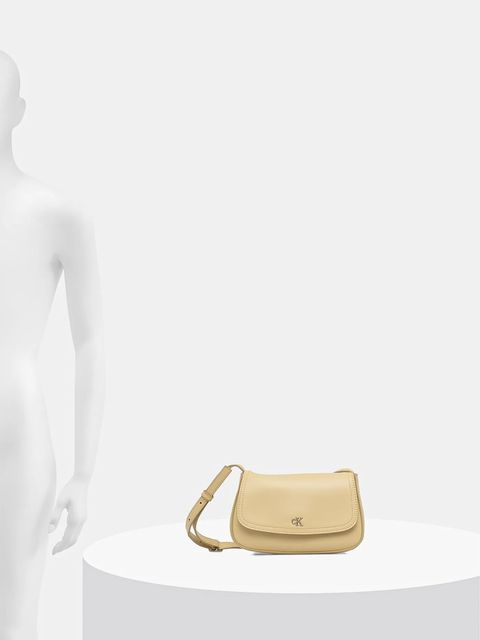 Calvin Klein torebka kolor żółty LV04F3421G