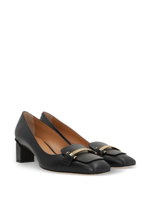 Tod's 50mm leather pumps - Black - zdjęcie produktu nr 2