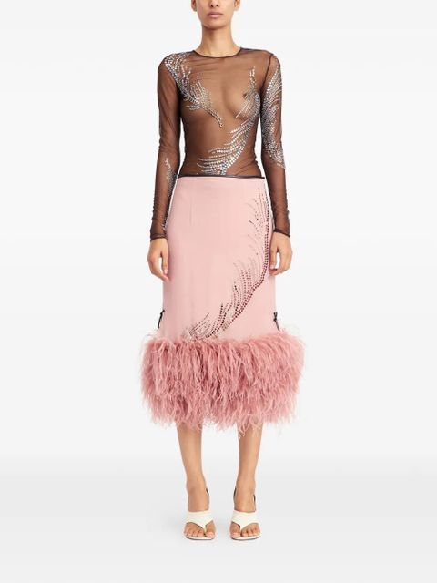 16Arlington Darwin embellished top - Brown - zdjęcie produktu nr 2