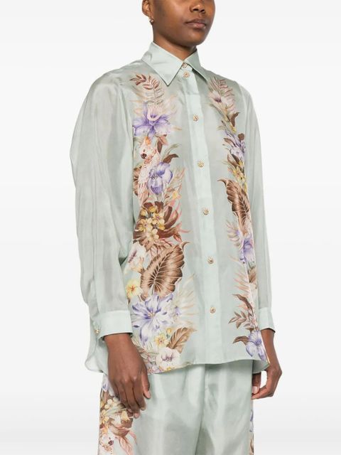 ZIMMERMANN silk shirt - Green
