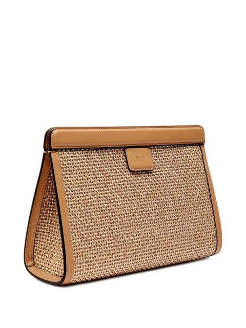 Jimmy Choo Avenue logo pouch - Neutrals - zdjęcie produktu nr 2