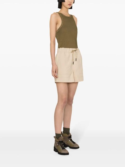 Moncler Grenoble mid-rise straight-leg shorts - Neutrals - zdjęcie produktu nr 2