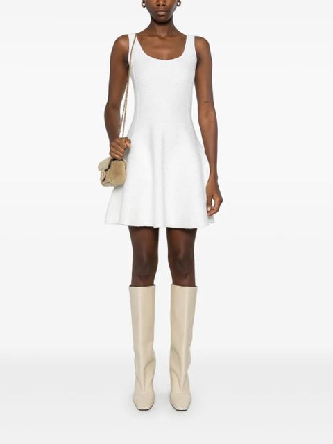 Maje sequin-embellished mini dress - White