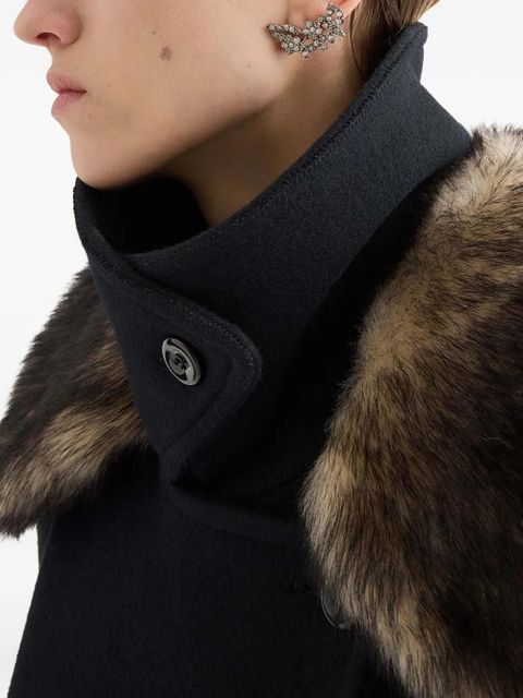 Jil Sander zirconia-embellished earrings - Silver - zdjęcie produktu nr 2