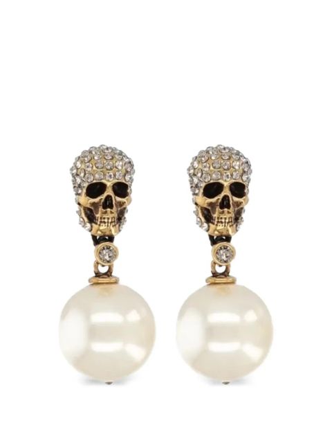 Alexander McQueen Skull earrings - Gold - zdjęcie produktu nr 1