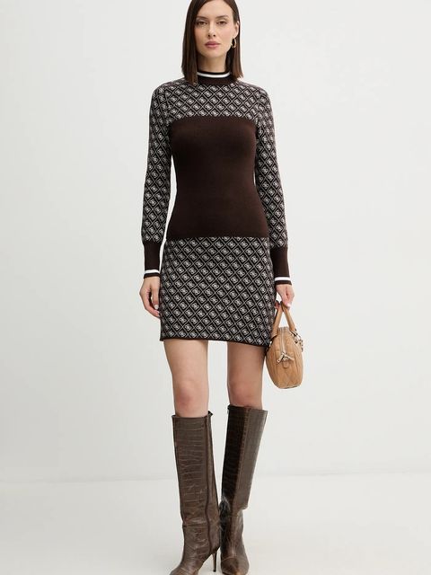 Guess torebka VALLA kolor brązowy HWQG81 22050