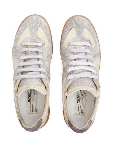Maison Margiela Replica panelled sneakers - Neutrals - zdjęcie produktu nr 2