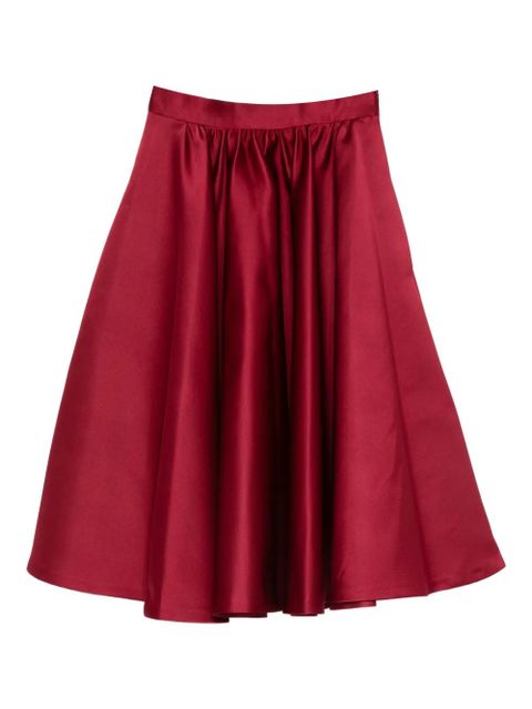 Max Mara pleated midi skirt - Red - zdjęcie produktu nr 1