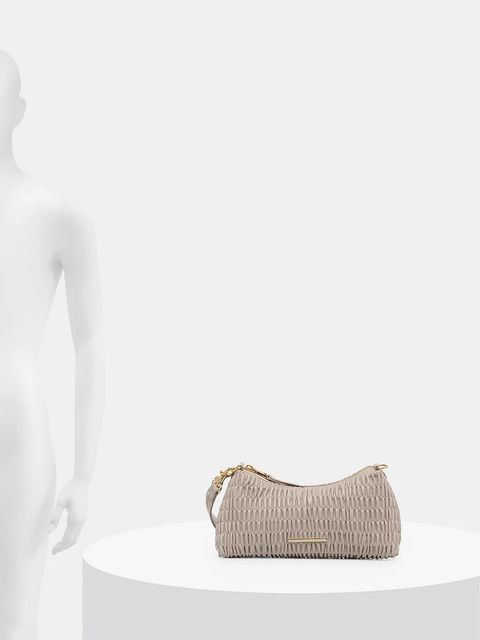 Calvin Klein Jeans torebka kolor beżowy LV04K3088G