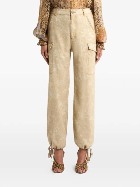 ETRO floral jacquard cargo pants - Neutrals - zdjęcie produktu nr 2