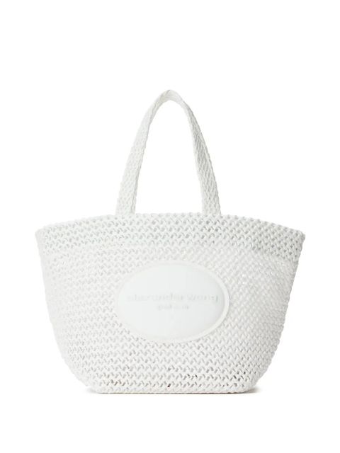 Alexander Wang small Punch tote bag - White - zdjęcie produktu nr 1