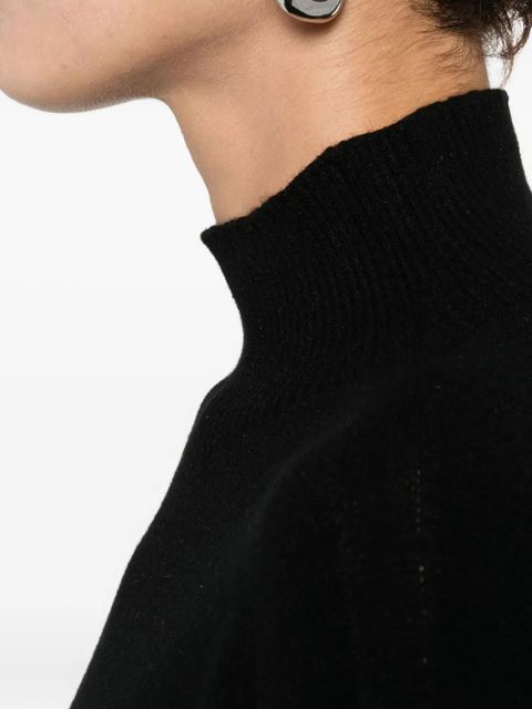 SOLOTRE high-neck sweater - Black