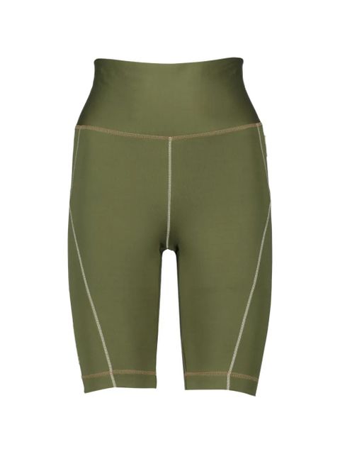 Moncler Grenoble Polartec® Delta™ logo-patch leggings - Green - zdjęcie produktu nr 2