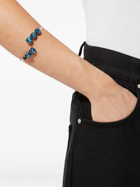 ISABEL MARANT Olga cushion-cut stone bracelet - Silver - zdjęcie produktu nr 2
