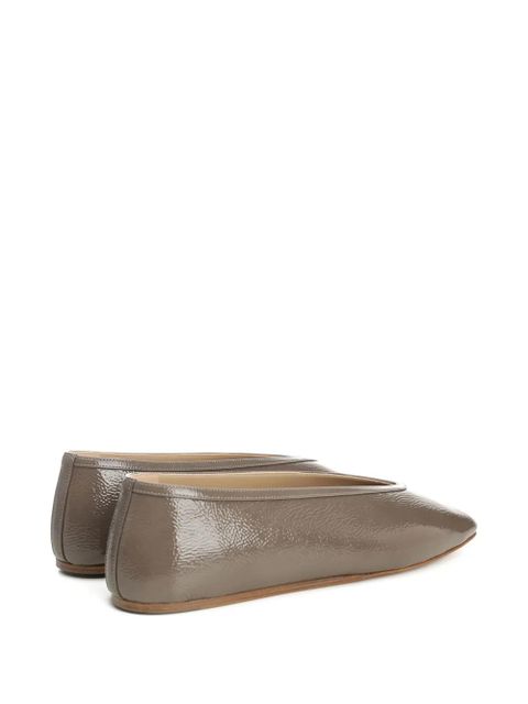 Le Monde Beryl leather ballet flats - Neutrals
