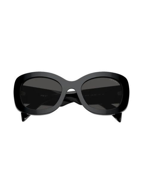 Prada Eyewear Prada PR A13S oversize framde sunglasses - Black