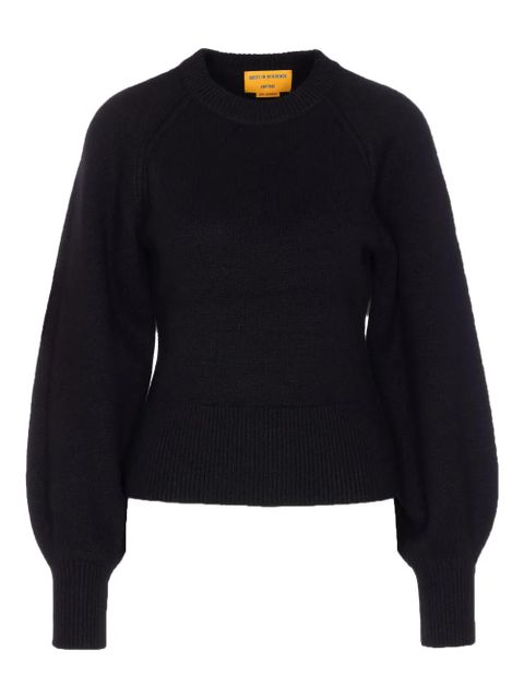 Guest In Residence raglan-sleeve cashmere sweater - Black - zdjęcie produktu nr 1