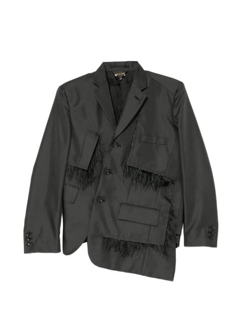 Comme Des Garçons asymmetric blazer - Black - zdjęcie produktu nr 1