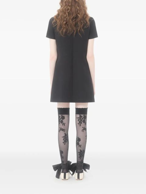 Valentino Garavani mini butterfly-detail dress - Black