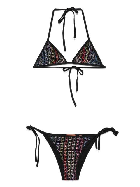 Missoni sequin-embellished bikini - Black - zdjęcie produktu nr 1