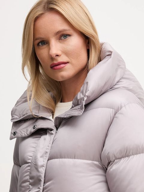 Hetrego kurtka puchowa KAREN kolor fioletowy zimowa 8P605