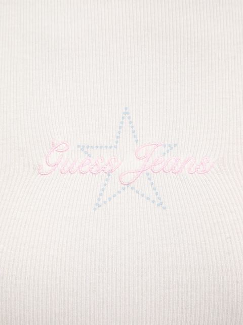 Guess Jeans top kolor beżowy W6RP23 KA0H1