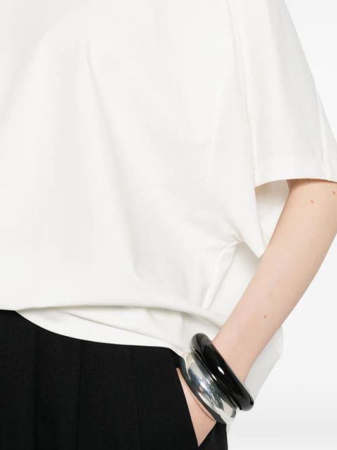 Eleh round-neck T-shirt - White