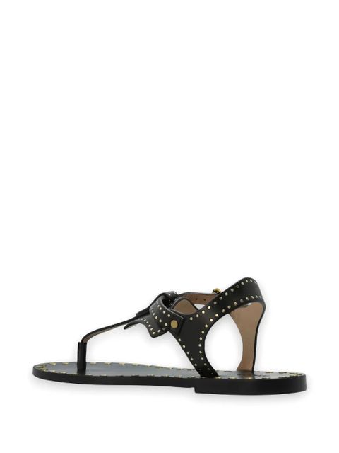 ISABEL MARANT Joonya studded buckle sandals - Black