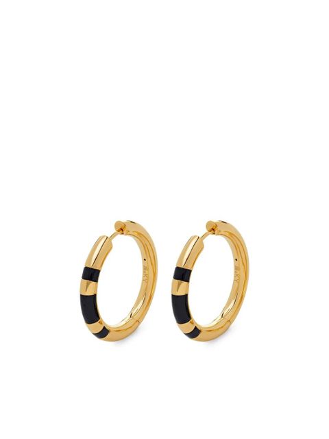 Monica Vinader medium Kate Young hoop earrings - Gold - zdjęcie produktu nr 1