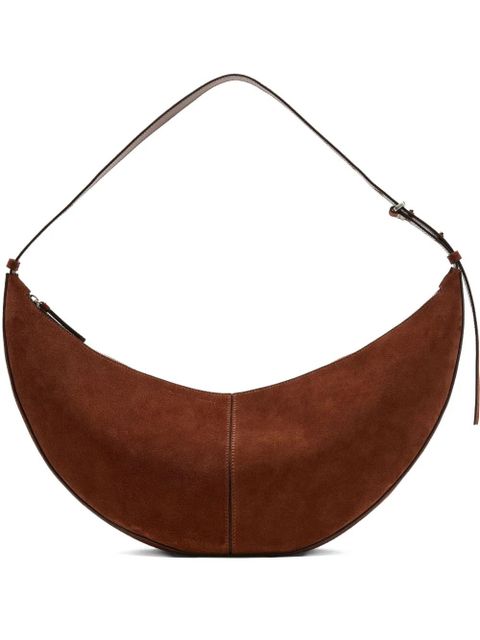 Proenza Schouler Slide suede shoulder bag - Brown - zdjęcie produktu nr 1