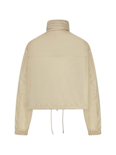 Prada Re-Nylon zip-up bomber coat - Neutrals - zdjęcie produktu nr 2