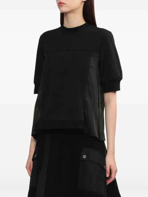 3.1 Phillip Lim panelled short-sleeve top - Blue