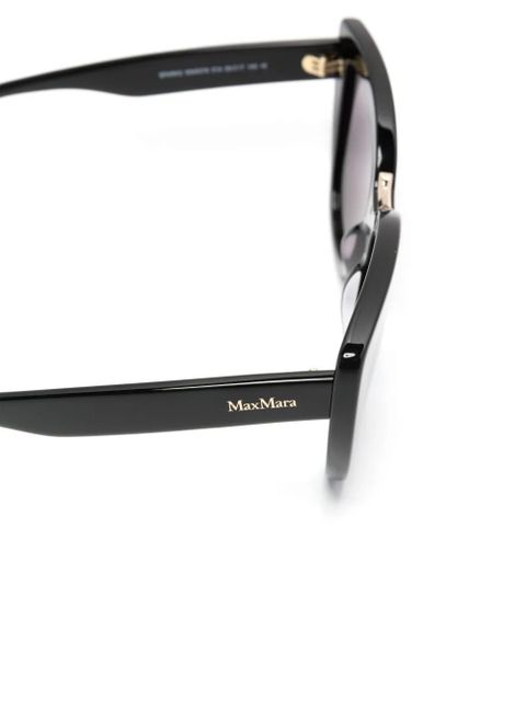 Max Mara Eyewear cat-eye tinted sunglasses - Black