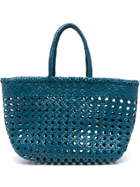 DRAGON DIFFUSION Cannage Kanpur tote bag - Blue