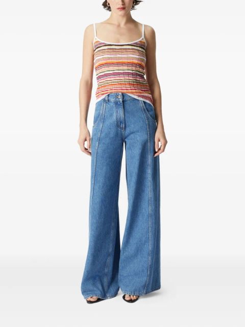 Missoni striped tank top - Pink