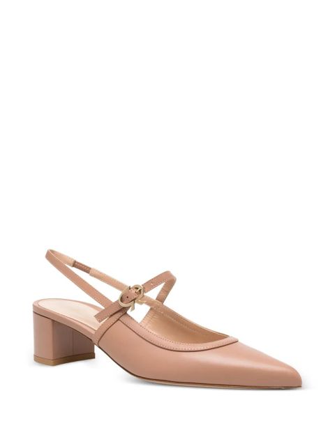 Gianvito Rossi sling-back pumps - Neutrals - zdjęcie produktu nr 2