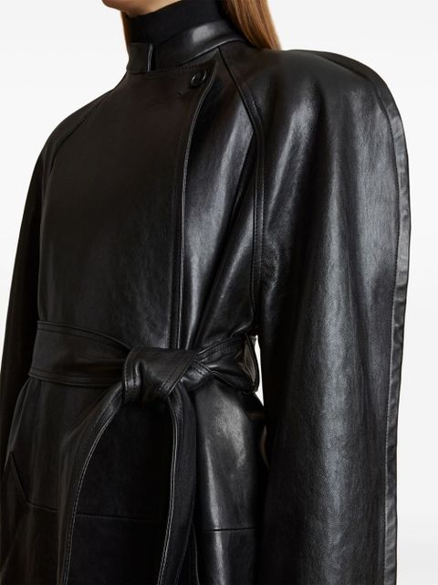 KHAITE Rothen coat - Black
