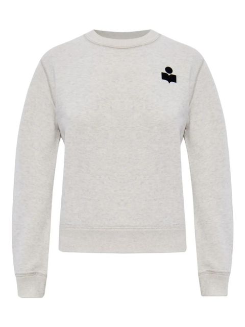 MARANT ÉTOILE logo-embroidered sweatshirt - Grey - zdjęcie produktu nr 1