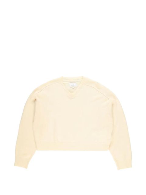 LouLou de Saison Anzor V-neck sweater - Yellow - zdjęcie produktu nr 1