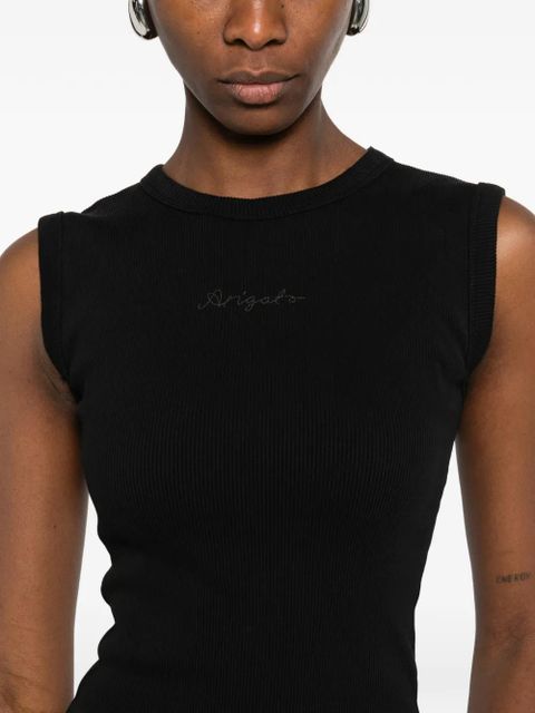 Axel Arigato ribbed knit top - Black