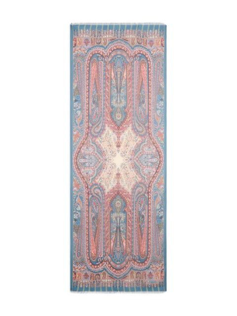 ETRO paisley-print scarf - Blue - zdjęcie produktu nr 1