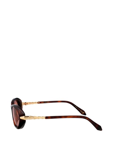 Bvlgari cat-eye sunglasses - Brown