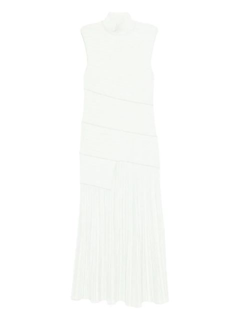 Proenza Schouler Federica pleated maxi dress - White - zdjęcie produktu nr 1