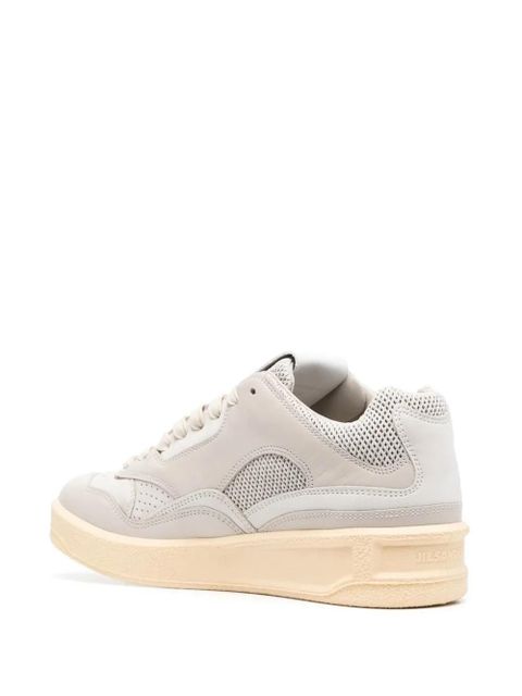 Jil Sander panelled low-top sneakers - Grey