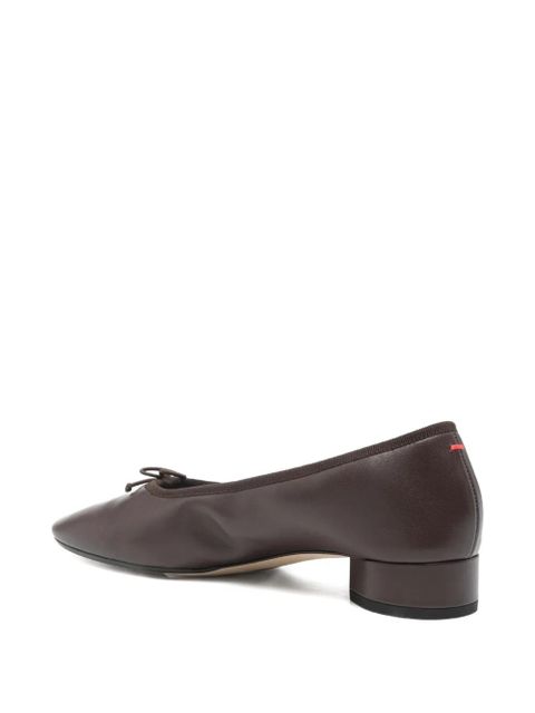 Aeyde nappa leather ballerina - Brown