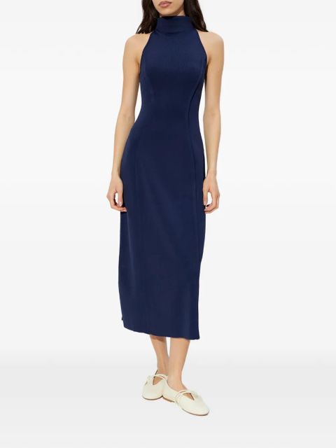 Cult Gaia Keller halterneck midi dress - Blue