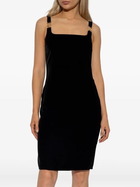 Versace Medusa-embellishment mini dress - Black - zdjęcie produktu nr 2